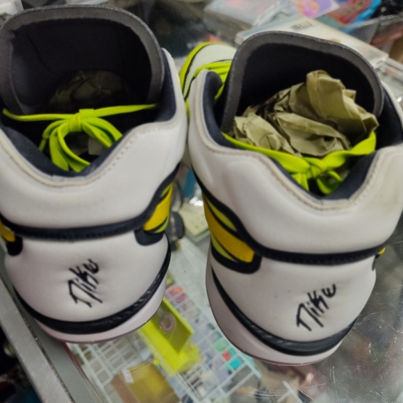 Nike Air Zoom G.T. Hustle 2 Men's Size 10.5 Yellow Athletic Gym Basketball Shoes - Picture 3 of 9